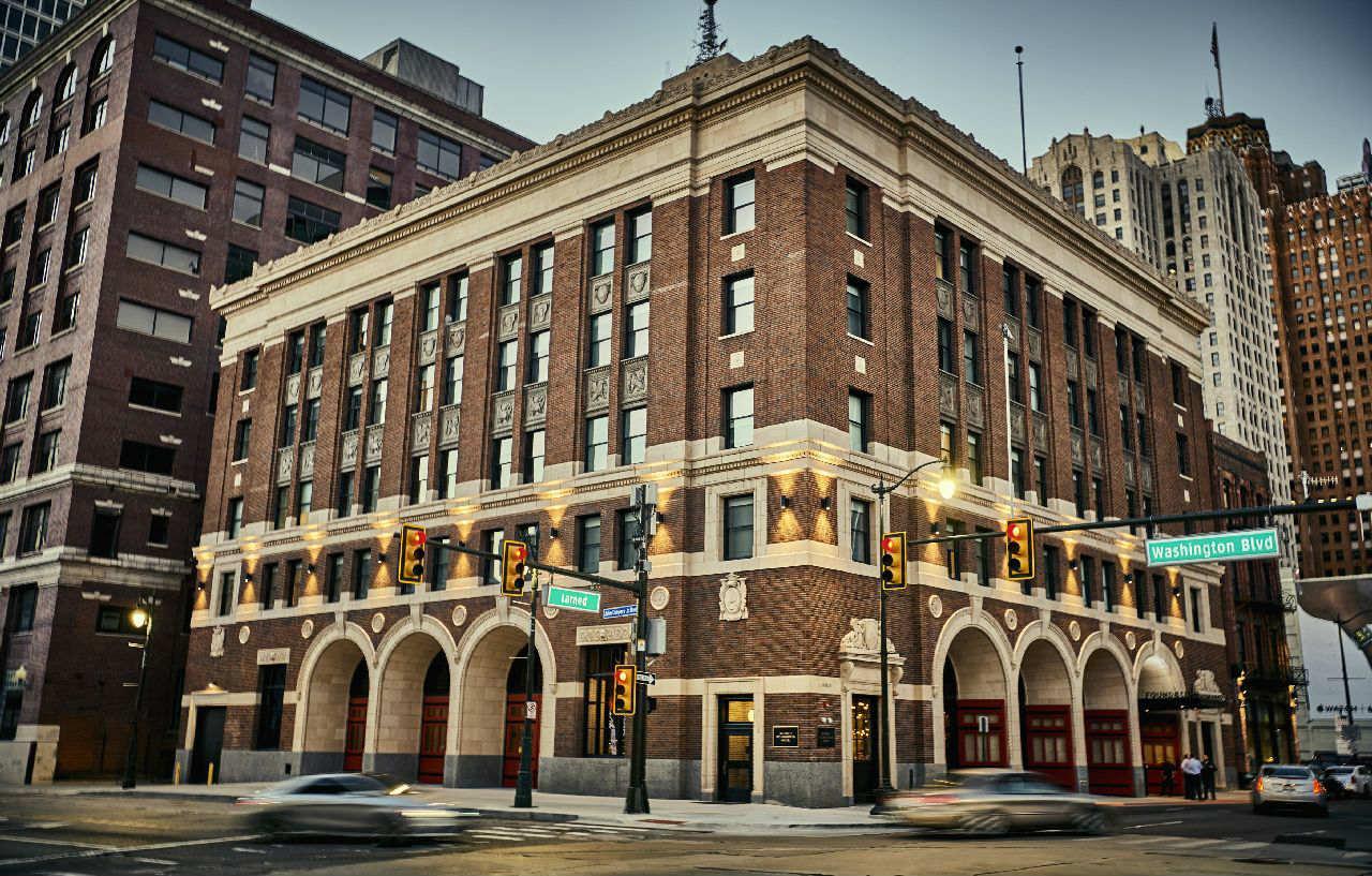 Detroit Foundation Hotel Bagian luar foto