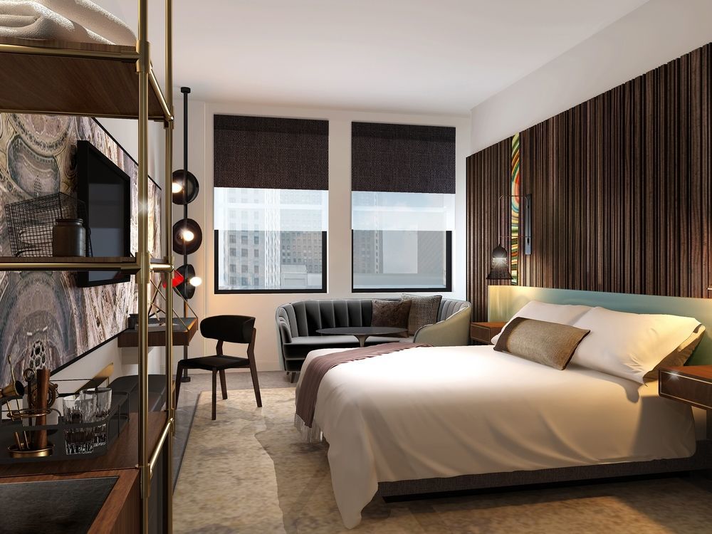 Detroit Foundation Hotel Bagian luar foto